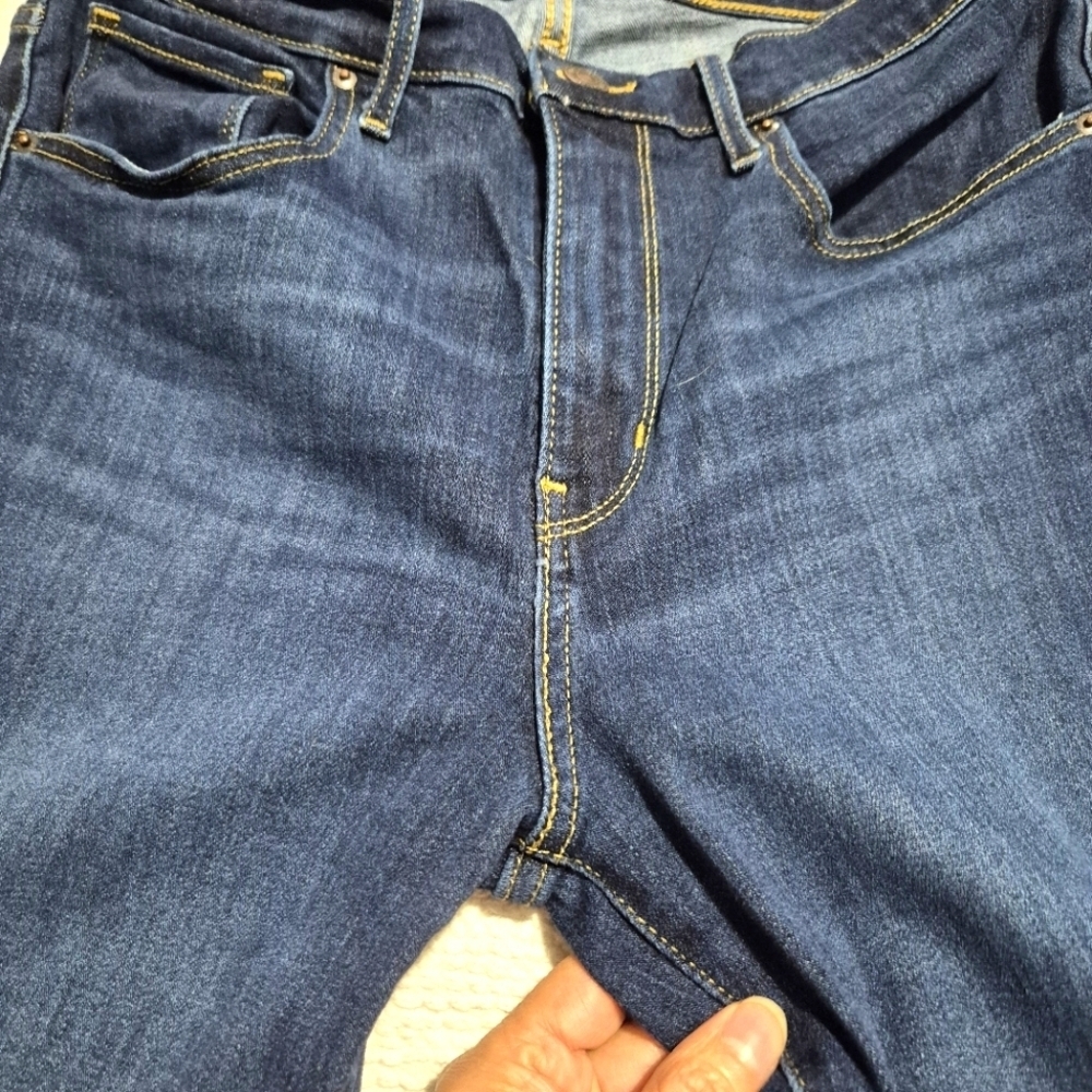 Levi's 724 Blue Straight Leg High Rise Jeans..Size:W30L32 - Picture 4 of 12